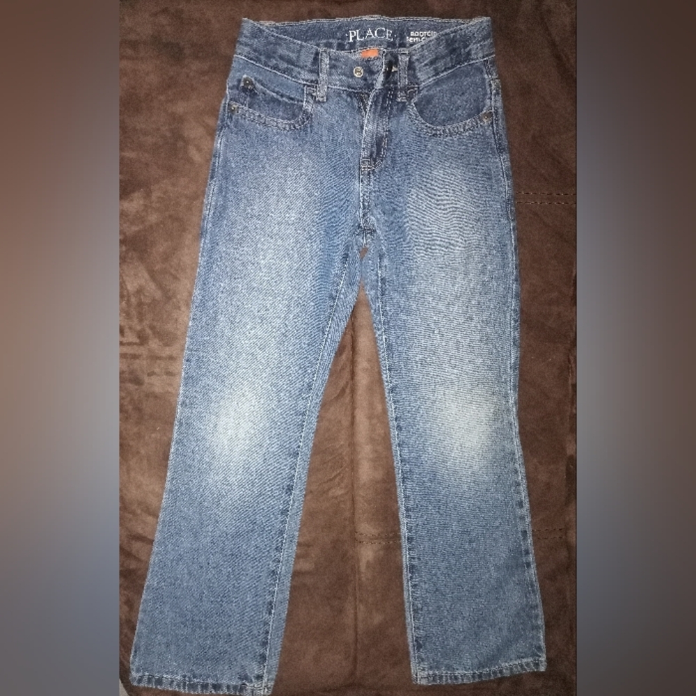 Slim BootCut blue jeans